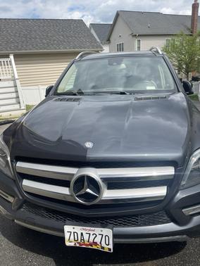 Gray 2015 Mercedes-Benz GL-Class GL 450 4MATIC