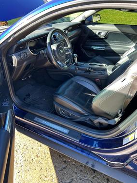Blue 2018 Ford Mustang GT Premium