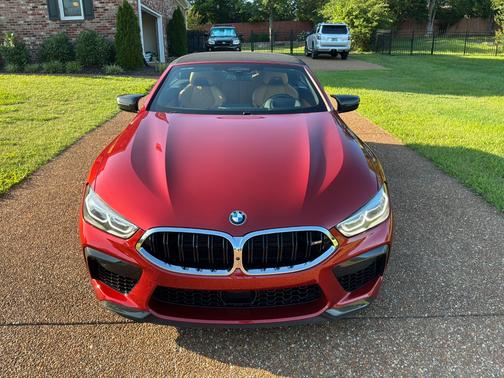 Red 2020 BMW M8 AWD