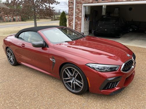 Red 2020 BMW M8 AWD