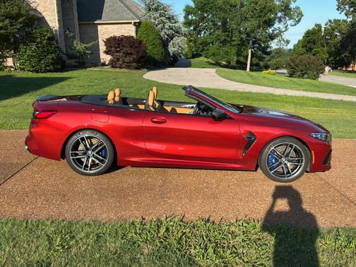 Red 2020 BMW M8 AWD