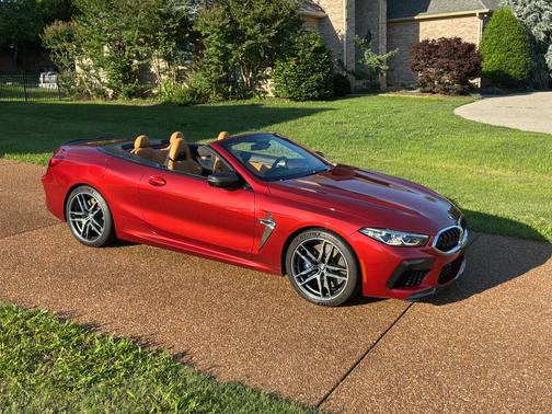 Red 2020 BMW M8 AWD