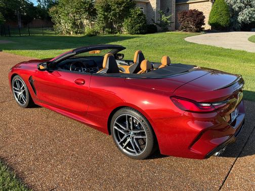Red 2020 BMW M8 AWD