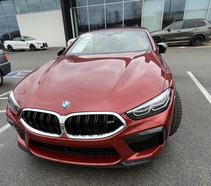 Red 2020 BMW M8 AWD