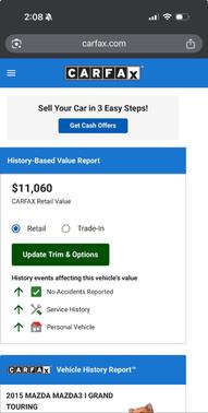 2015 Mazda Mazda3 i Grand Touring