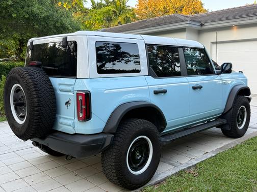 Blue 2023 Ford Bronco Heritage Limited Edition Advanced