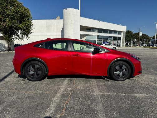 Red 2024 Toyota Prius LE