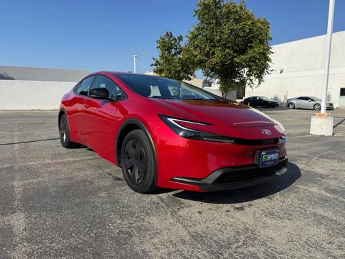 Red 2024 Toyota Prius LE