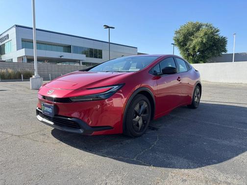 Red 2024 Toyota Prius LE