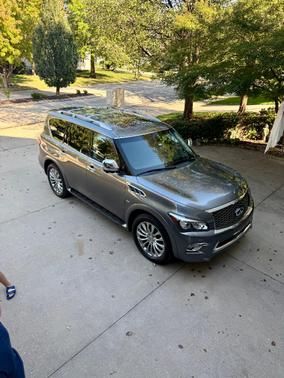 Silver 2016 INFINITI QX80 Base