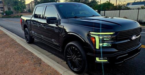 Black 2024 Ford F-150 Platinum