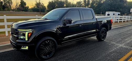 Black 2024 Ford F-150 Platinum