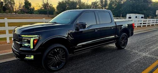 Black 2024 Ford F-150 Platinum