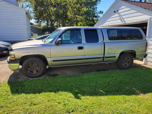 Beige 2001 Chevrolet Silverado 1500 Extended Cab