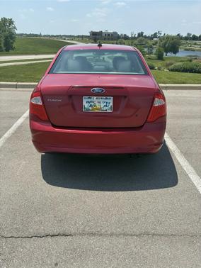 Red 2012 Ford Fusion S