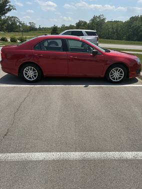 Red 2012 Ford Fusion S