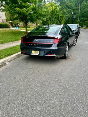 Black 2020 Hyundai SONATA SEL