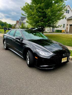 Black 2020 Hyundai SONATA SEL