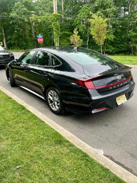 Black 2020 Hyundai SONATA SEL