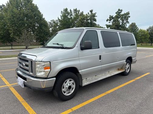 Silver 2012 Ford E350 Super Duty XLT
