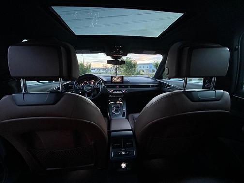 Black 2019 Audi A4 Titanium Premium