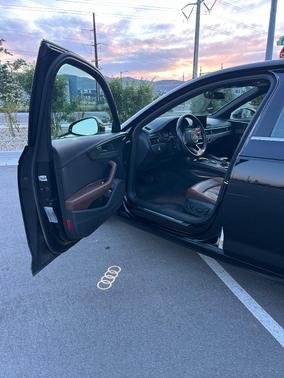 Black 2019 Audi A4 Titanium Premium