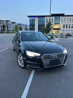 Black 2019 Audi A4 Titanium Premium