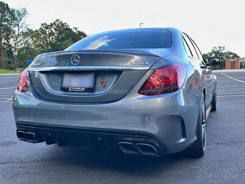Gray 2020 Mercedes-Benz AMG C 63 Base