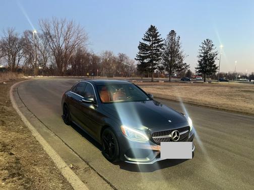 Gray 2015 Mercedes-Benz C-Class C 300 4MATIC Sport