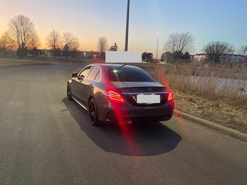 Gray 2015 Mercedes-Benz C-Class C 300 4MATIC Sport