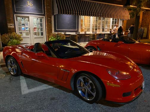 Red 2010 Chevrolet Corvette Grand Sport