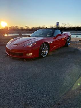 Red 2010 Chevrolet Corvette Grand Sport