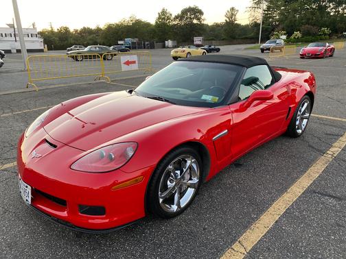 Red 2010 Chevrolet Corvette Grand Sport