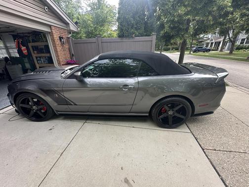 Gray 2013 Ford Mustang GT Premium