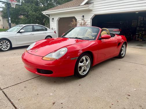 Red 1999 Porsche Boxster Boxster