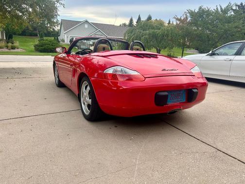 Red 1999 Porsche Boxster Boxster
