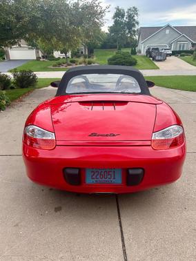Red 1999 Porsche Boxster Boxster
