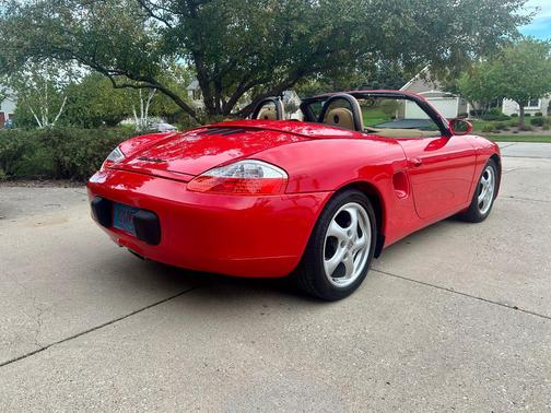 Red 1999 Porsche Boxster Boxster