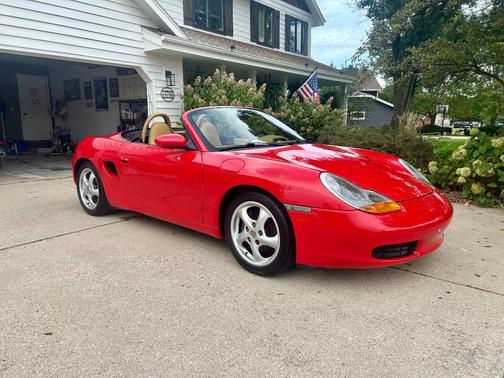 Red 1999 Porsche Boxster Boxster