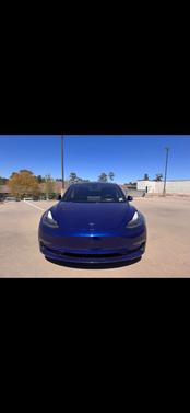 Blue 2021 Tesla Model 3 Standard Range Plus