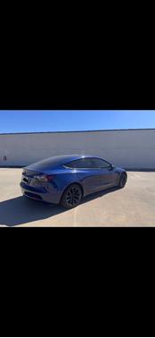 Blue 2021 Tesla Model 3 Standard Range Plus