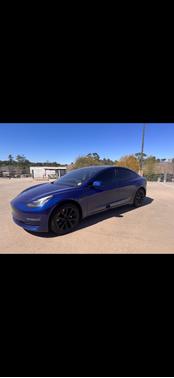 Blue 2021 Tesla Model 3 Standard Range Plus