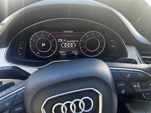 Black 2019 Audi Q7 45 SE Premium