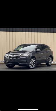 Gray 2014 Acura MDX 3.5L Technology Package