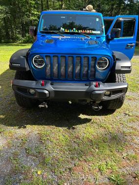 Blue 2021 Jeep Wrangler Unlimited Rubicon