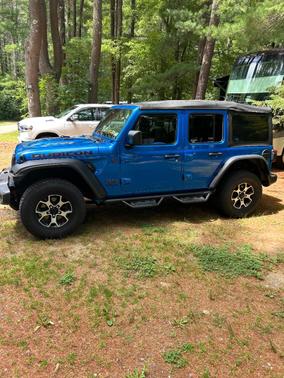 Blue 2021 Jeep Wrangler Unlimited Rubicon