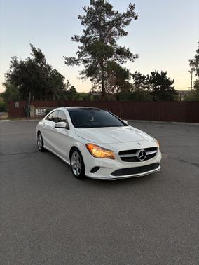 White 2017 Mercedes-Benz CLA 250 Base