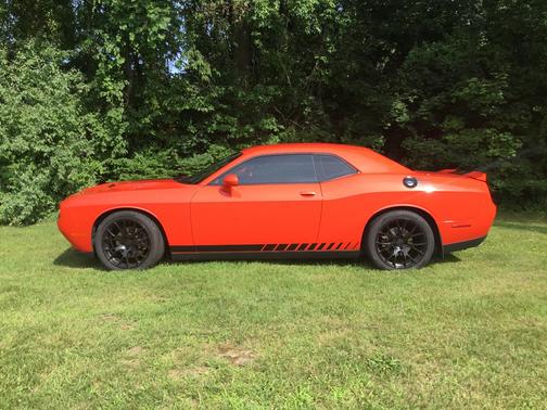 Orange 2017 Dodge Challenger R/T