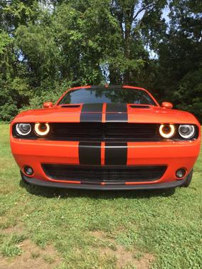 Orange 2017 Dodge Challenger R/T
