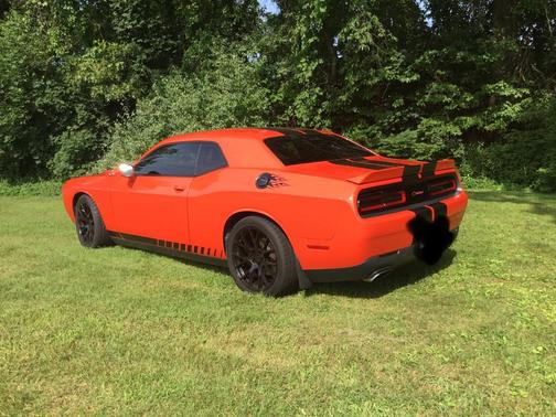 Orange 2017 Dodge Challenger R/T